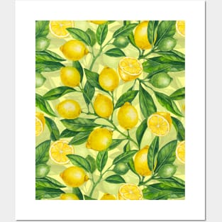 Lemon branches 5 Posters and Art
